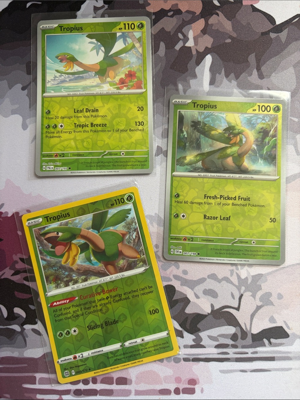 Tropius Pokémon Card Lot 🌴🍌 | 3 Cards ✨5/$25✨